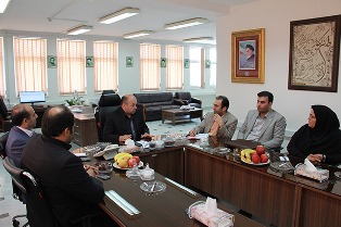 دیدار هیات رئیسه سازمان با مدیرعامل گاز استان مازندران  
