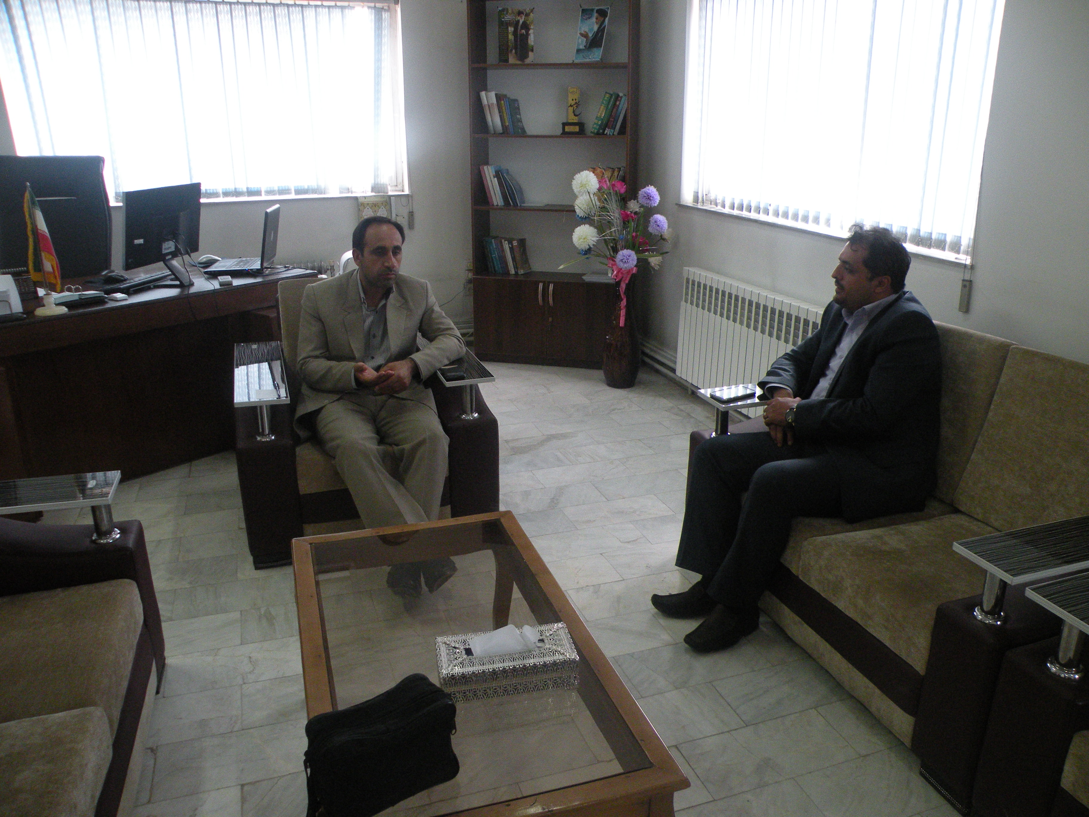 نشست مشترک سرپرست دفتر نمایندگی با فرماندار سوادکوه 
