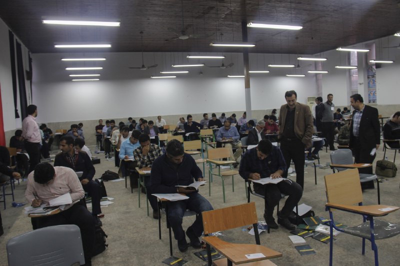 گزارش تصویری/ آزمون ورود به حرفه مهندسان در مازندران برگزار شد
