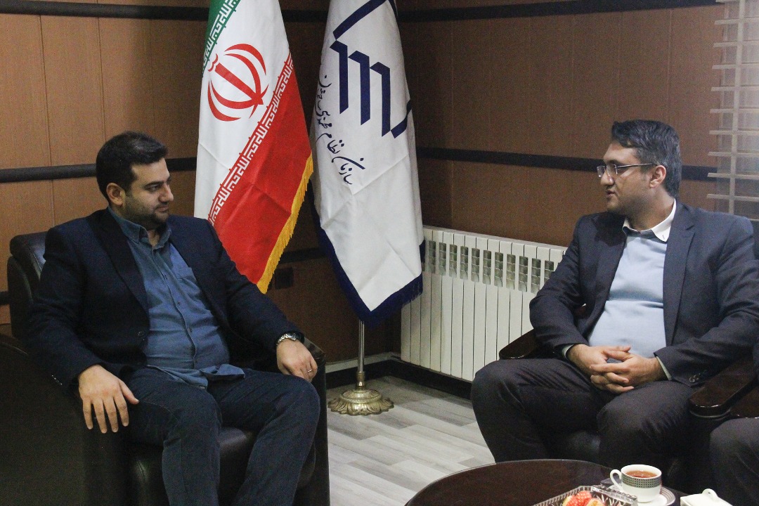دیدار مدیر شعب استان بانک قرض الحسنه مهر ایران با هیأت رئیسه سازمان