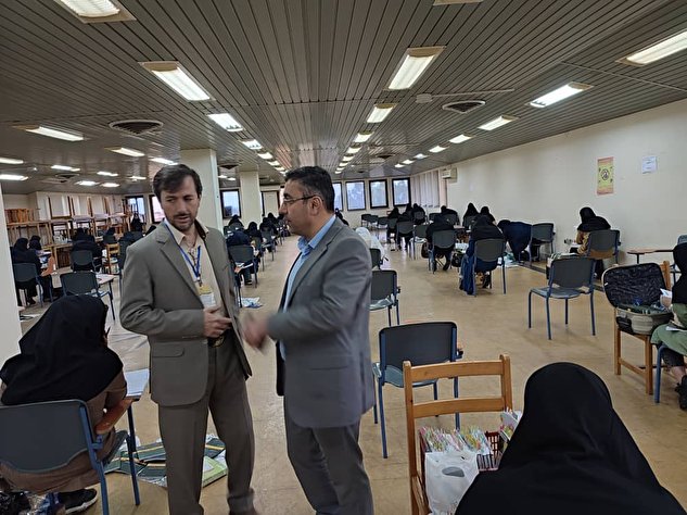 بازدید رئیس سازمان نظام مهندسی ساختمان مازندران از حوزه‌های برگزاری آزمون در استان